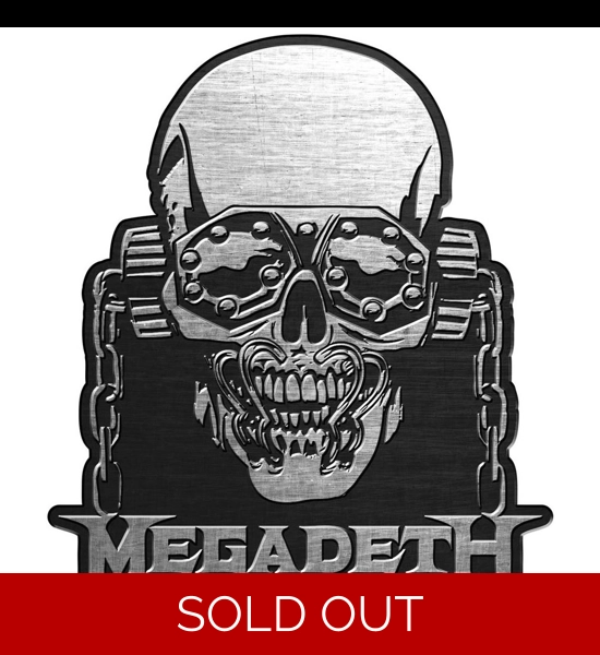 Megadeth - Vic Rattlehead Pin